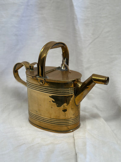 C19th Brass Watering Can