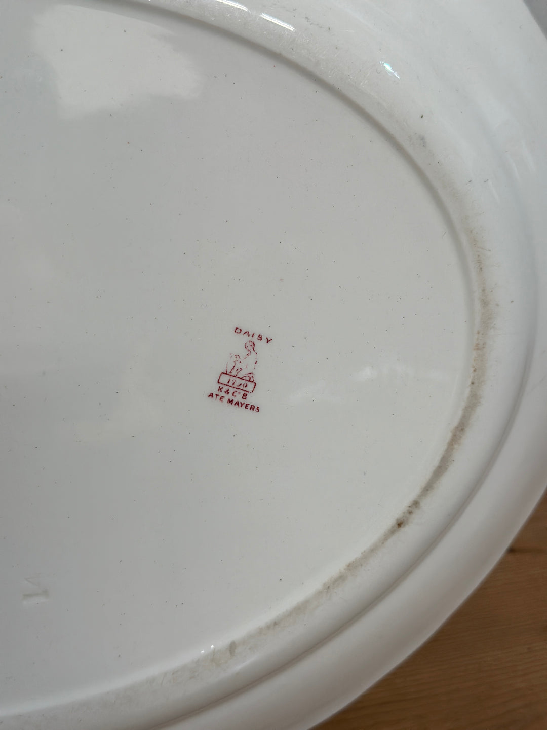 Large Old Platter