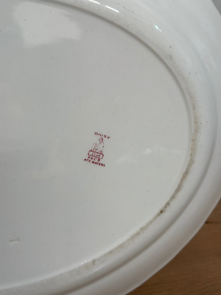 Large Old Platter