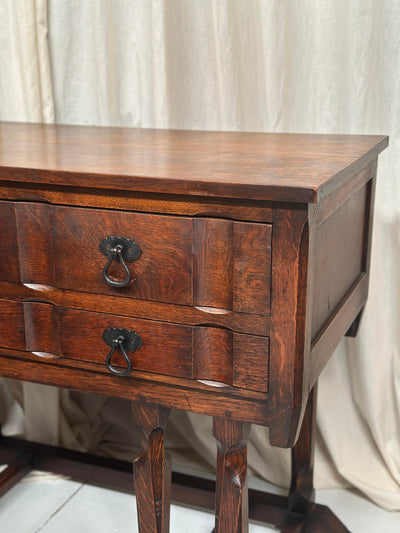 English Arts & Crafts Oak Buffet