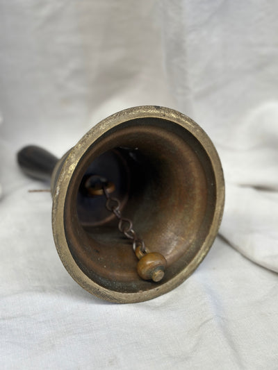 Large Bronze School Bell