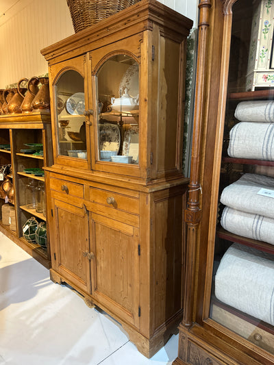 19th Century English Pine Hutch