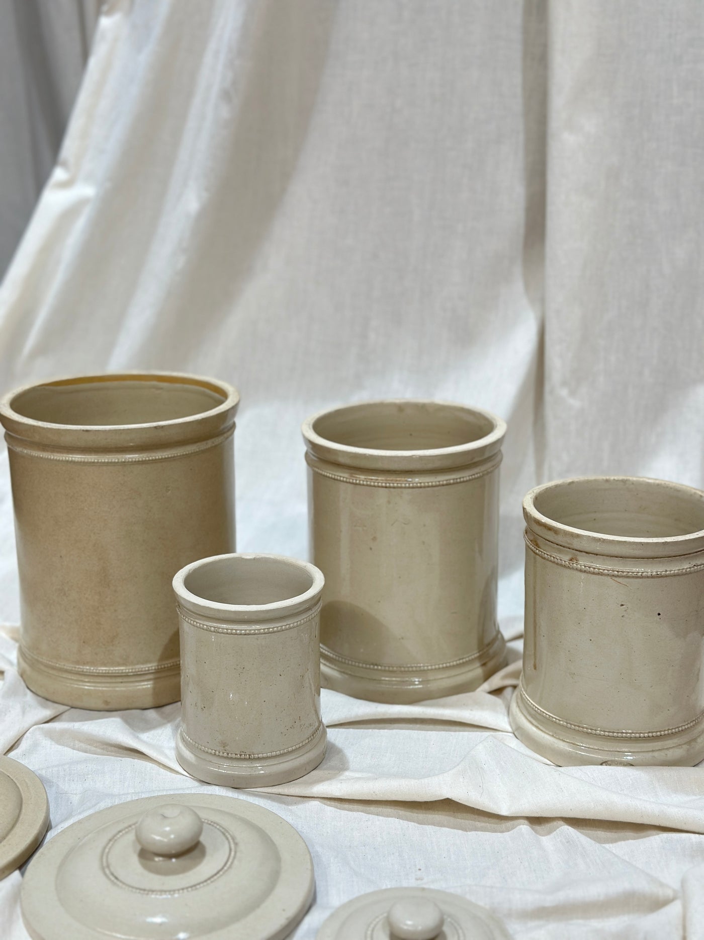 Antique Fowler Stoneware Set