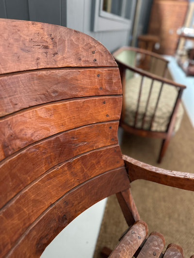 Antique French Biomorphic Chair