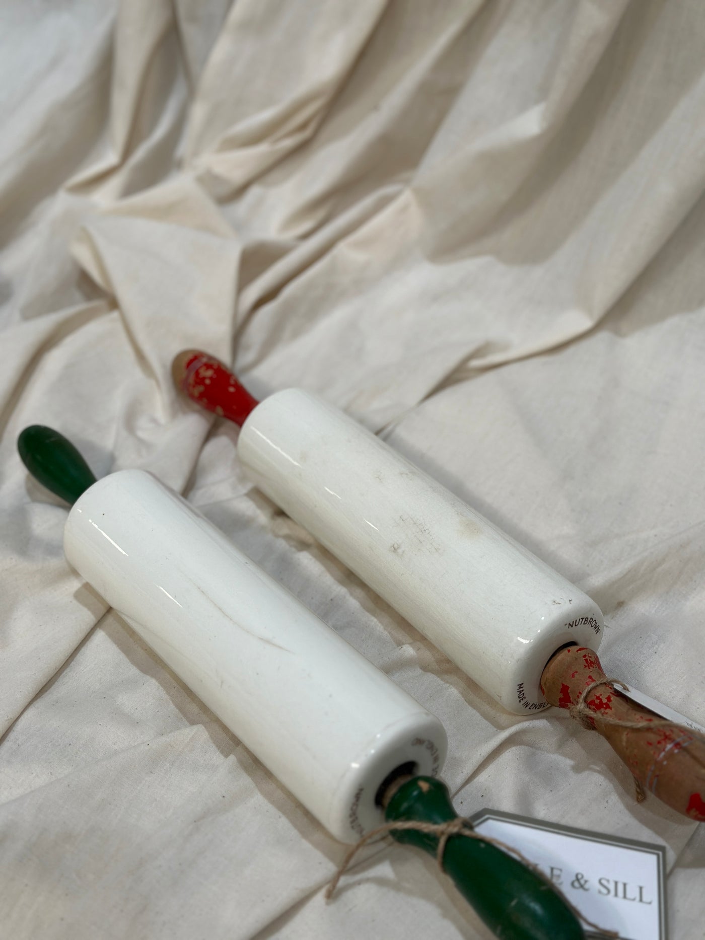 Vintage Ceramic Rolling Pin