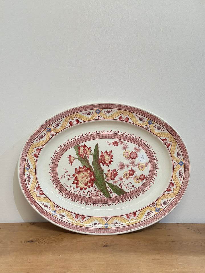 Large Antique English Platter