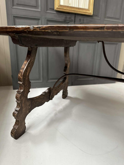 Antique Spanish Oak Dining Table