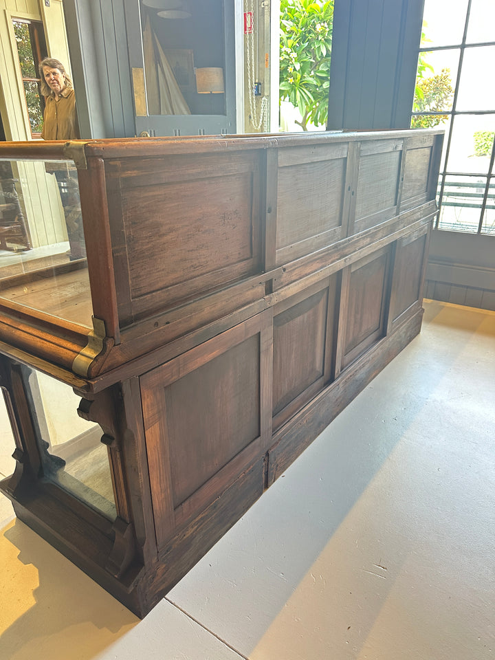 Victorian Glazed Shop Display Counter