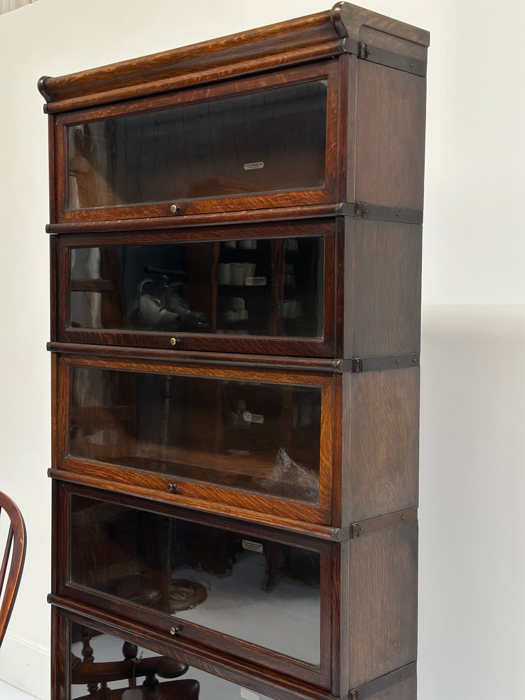 Antique Globe Wernicke Barristers Bookcase