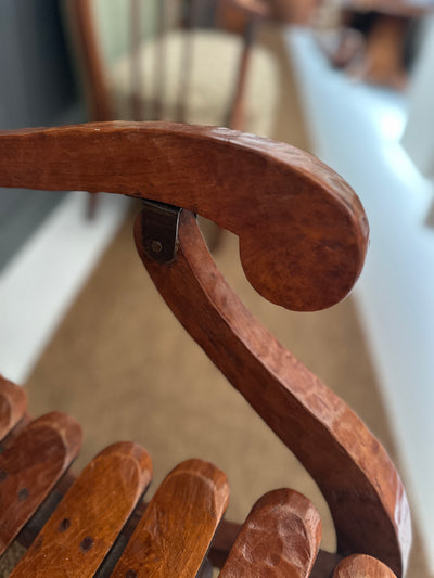 Antique French Biomorphic Chair