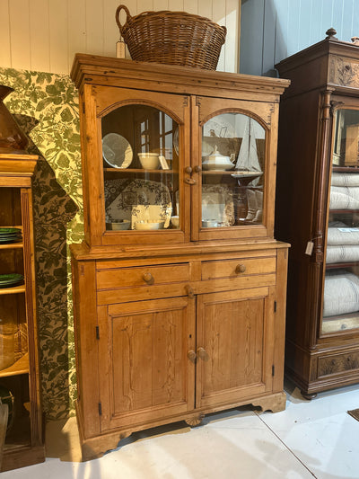 19th Century English Pine Hutch