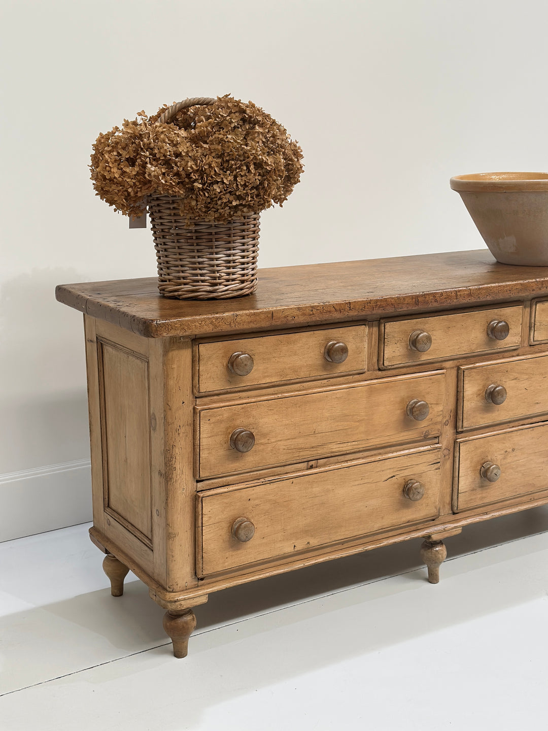 19th Century English Pine Dresser