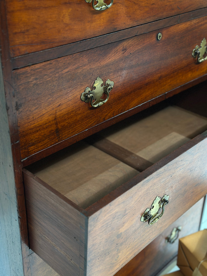 Antique Colonial Tallboy Drawers