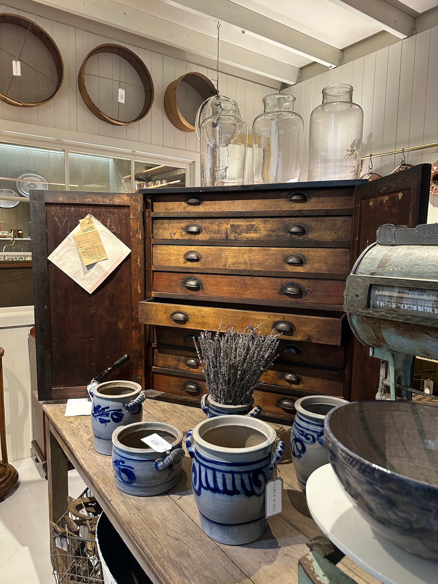 Old Industrial Workshop Drawers