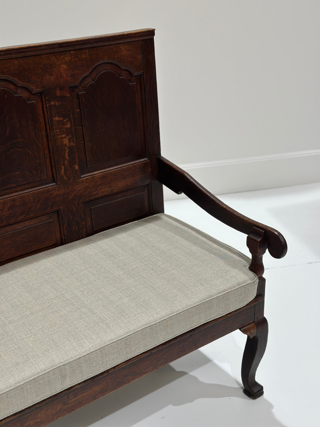 Antique English Oak Settle