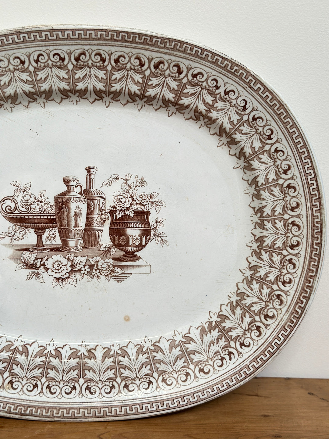 Large Antique English Platter