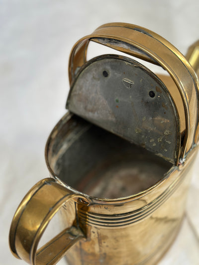 C19th Brass Watering Can
