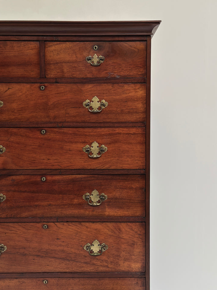 Antique Colonial Tallboy Drawers