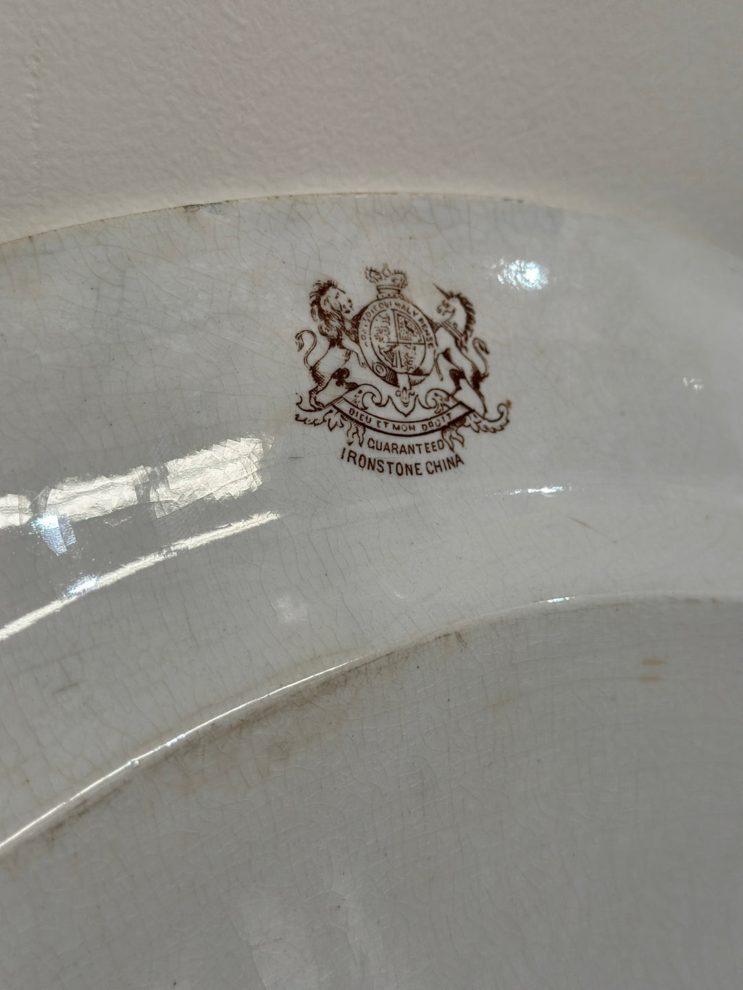 Large Old Platter