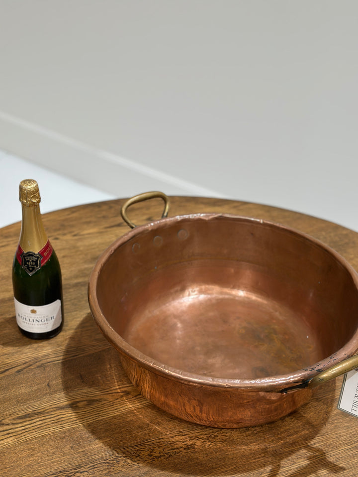 French Copper Jam Pan (H)