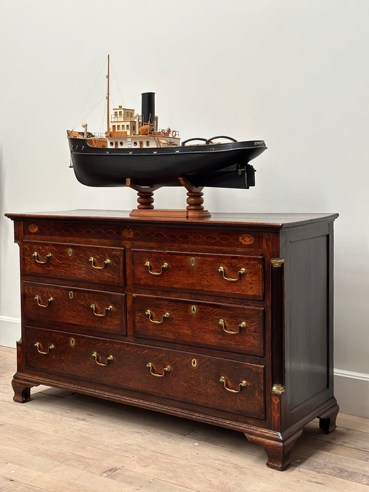Large Model of 1950s Italian Vessel