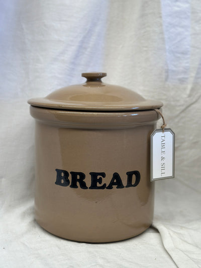 Vintage Ceramic Bread Crock M