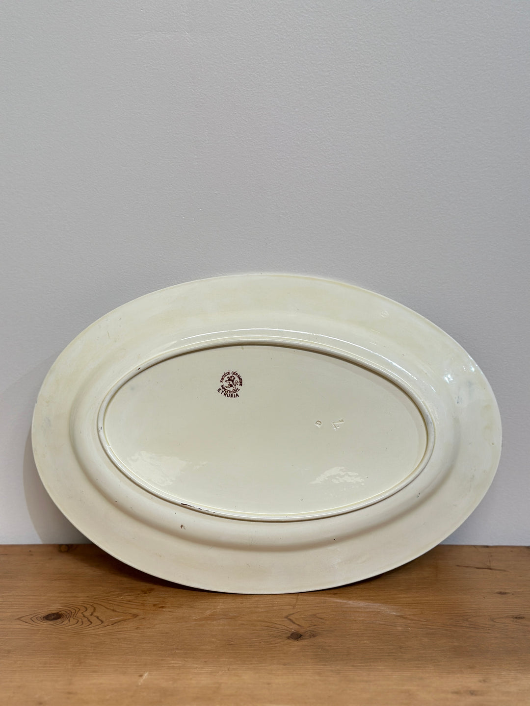 Large Old Platter