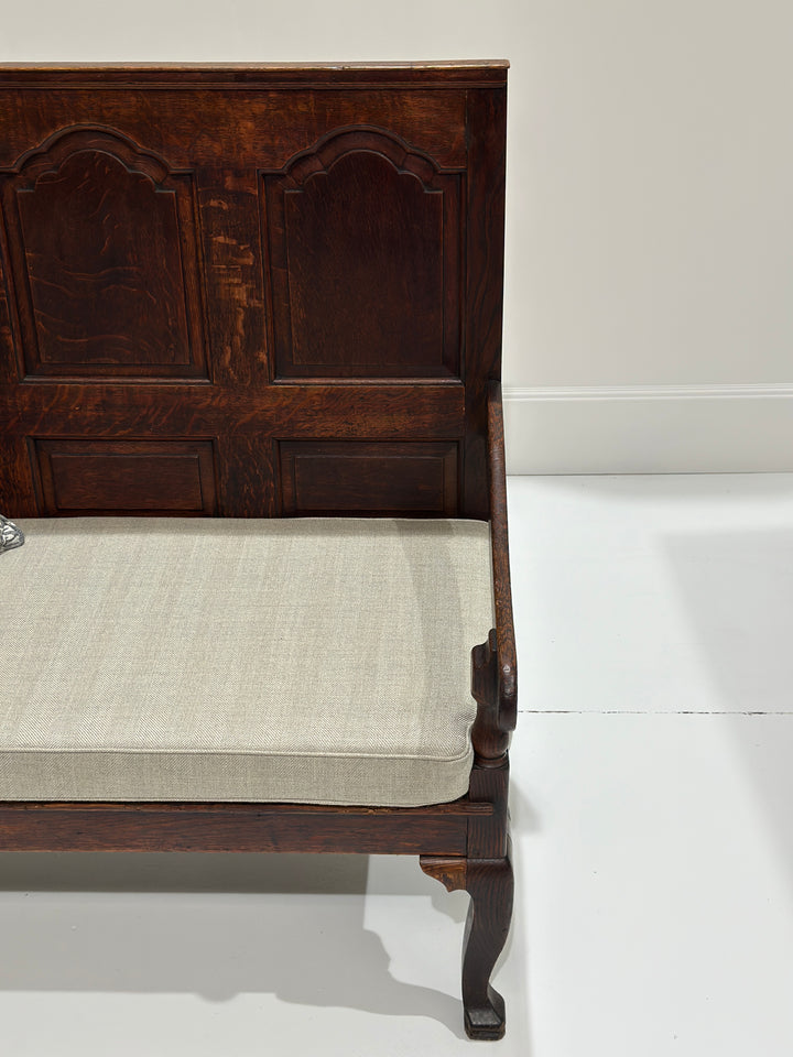Antique English Oak Settle