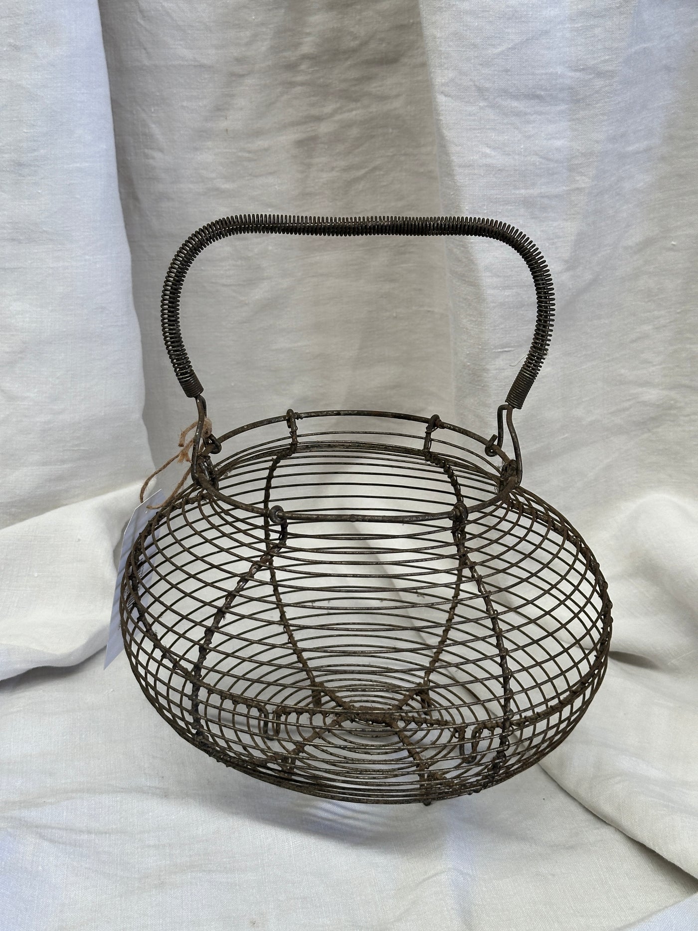 Vintage French Egg Basket