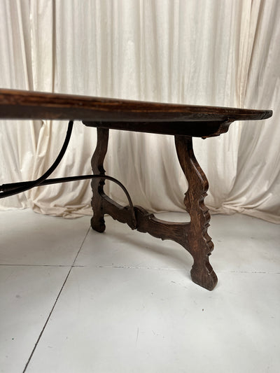 Antique Spanish Oak Dining Table