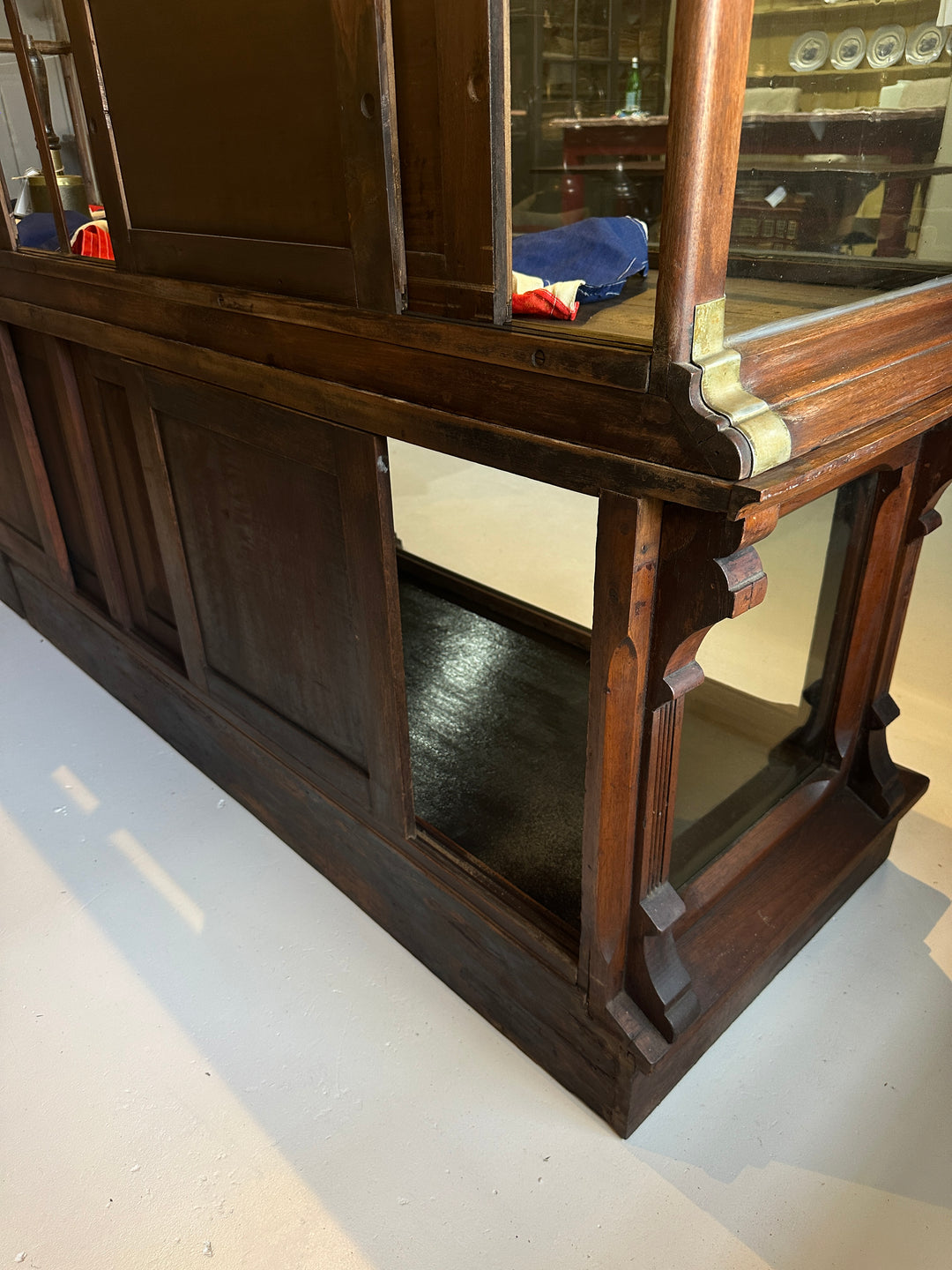 Victorian Glazed Shop Display Counter