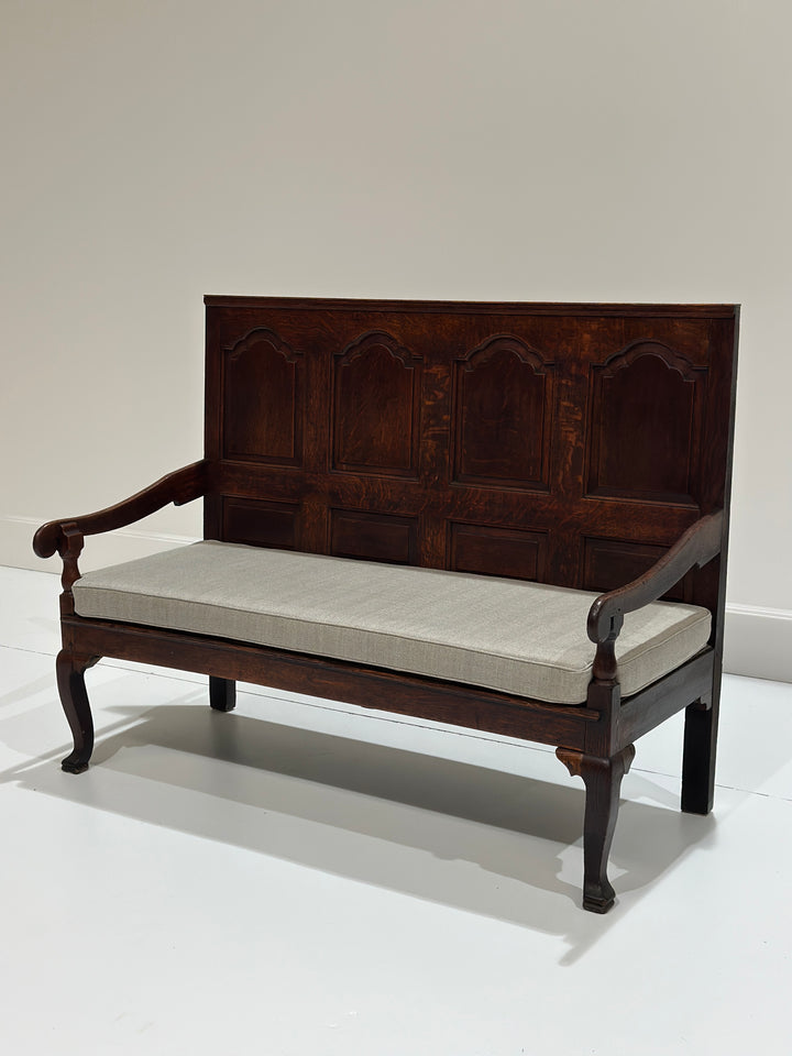 Antique English Oak Settle
