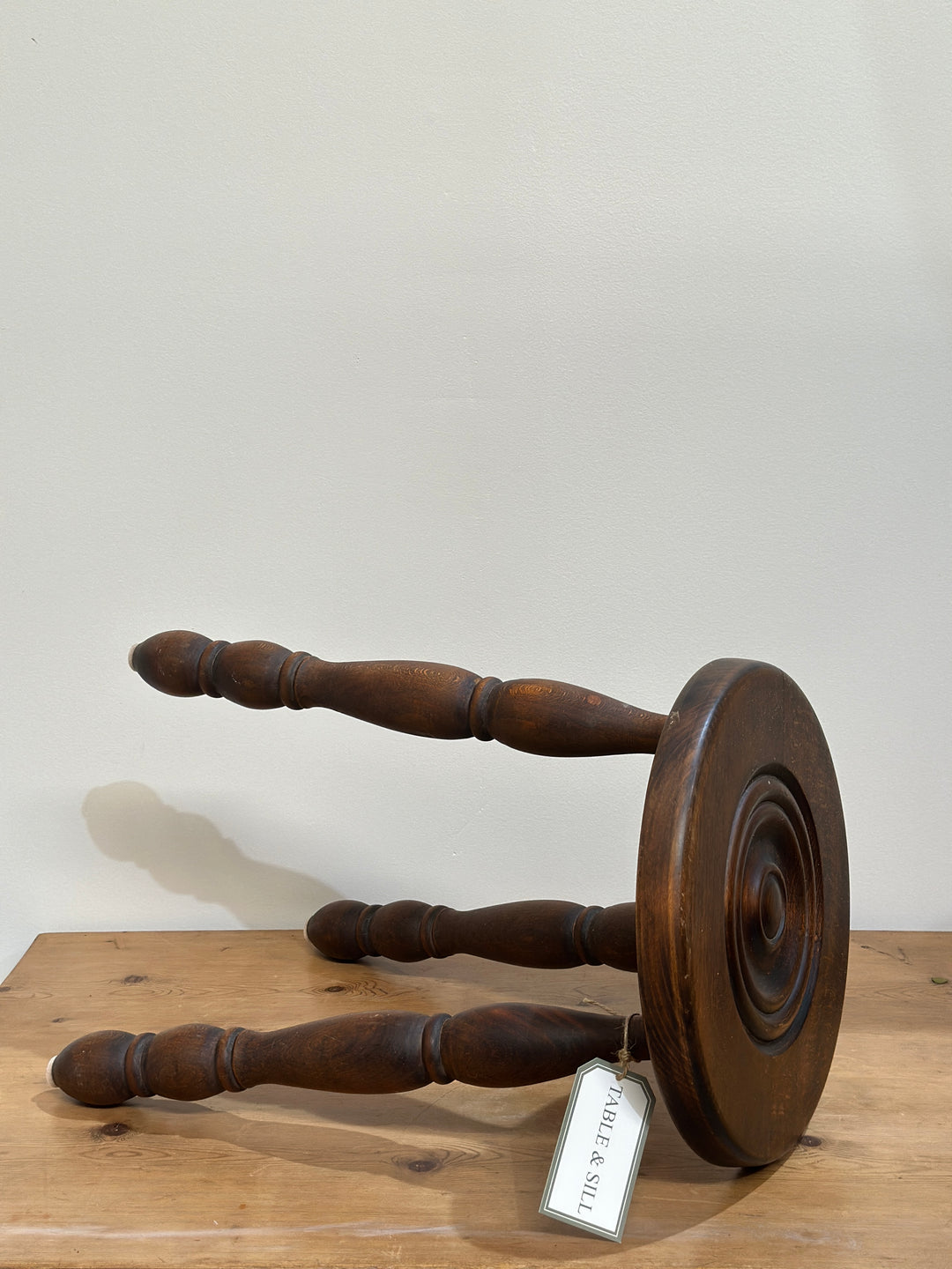 Vintage French Tripod Stool