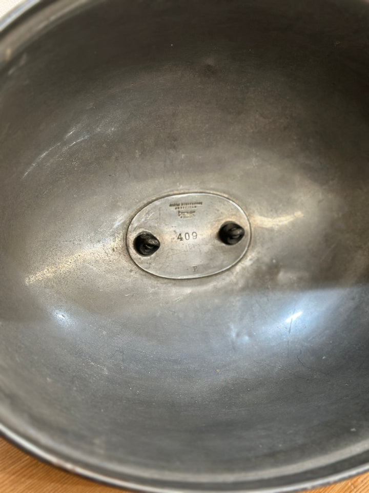 Antique English Pewter Food Domes