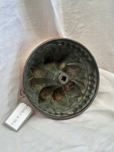Antique French Copper Jelly Mould (B)