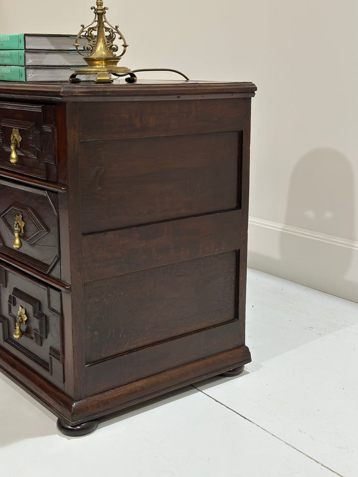 17th English Jacobean Chest Of Drawers