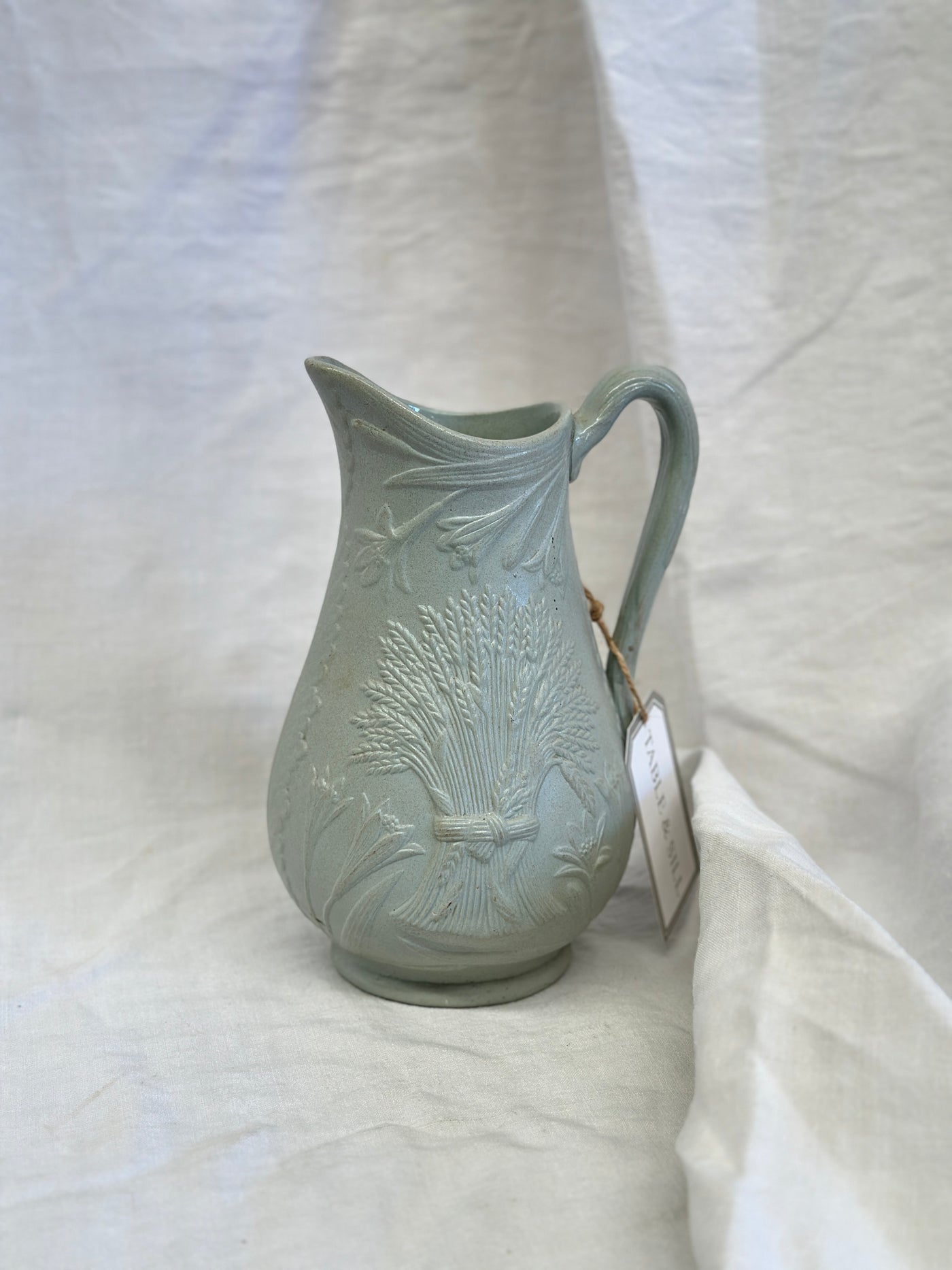Duckegg Blue Vintage Pitcher