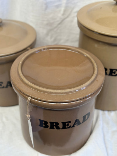 Vintage Ceramic Bread Crock M