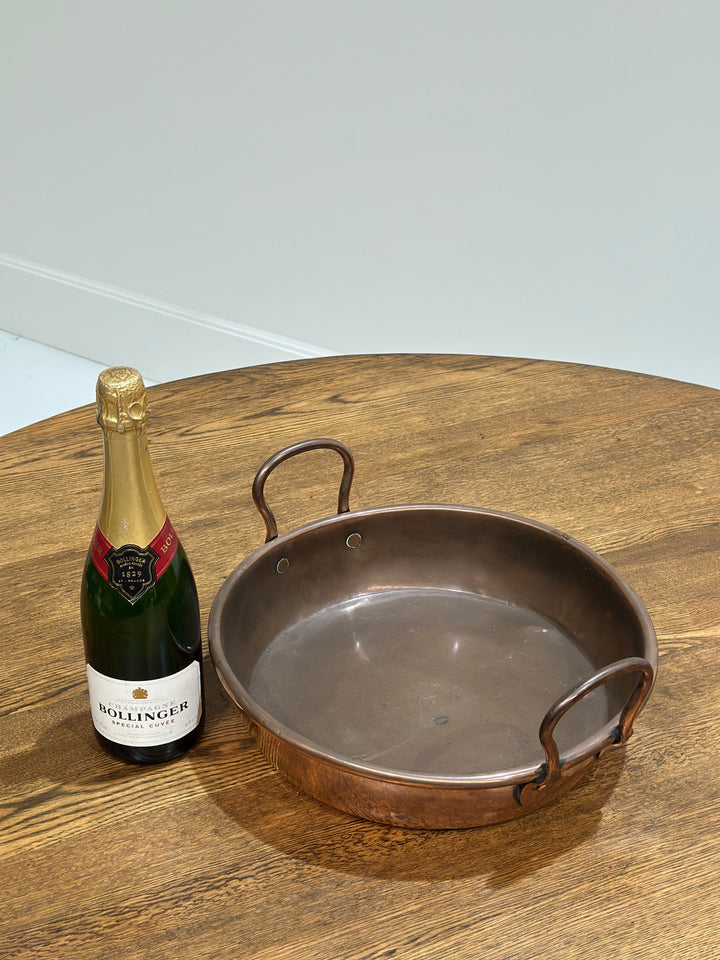 French Copper Jam Pan (C)