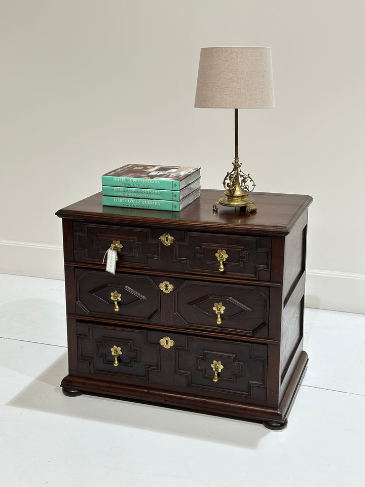 17th English Jacobean Chest Of Drawers
