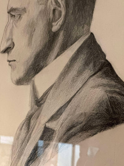 1932 Sketch Of German Gentleman