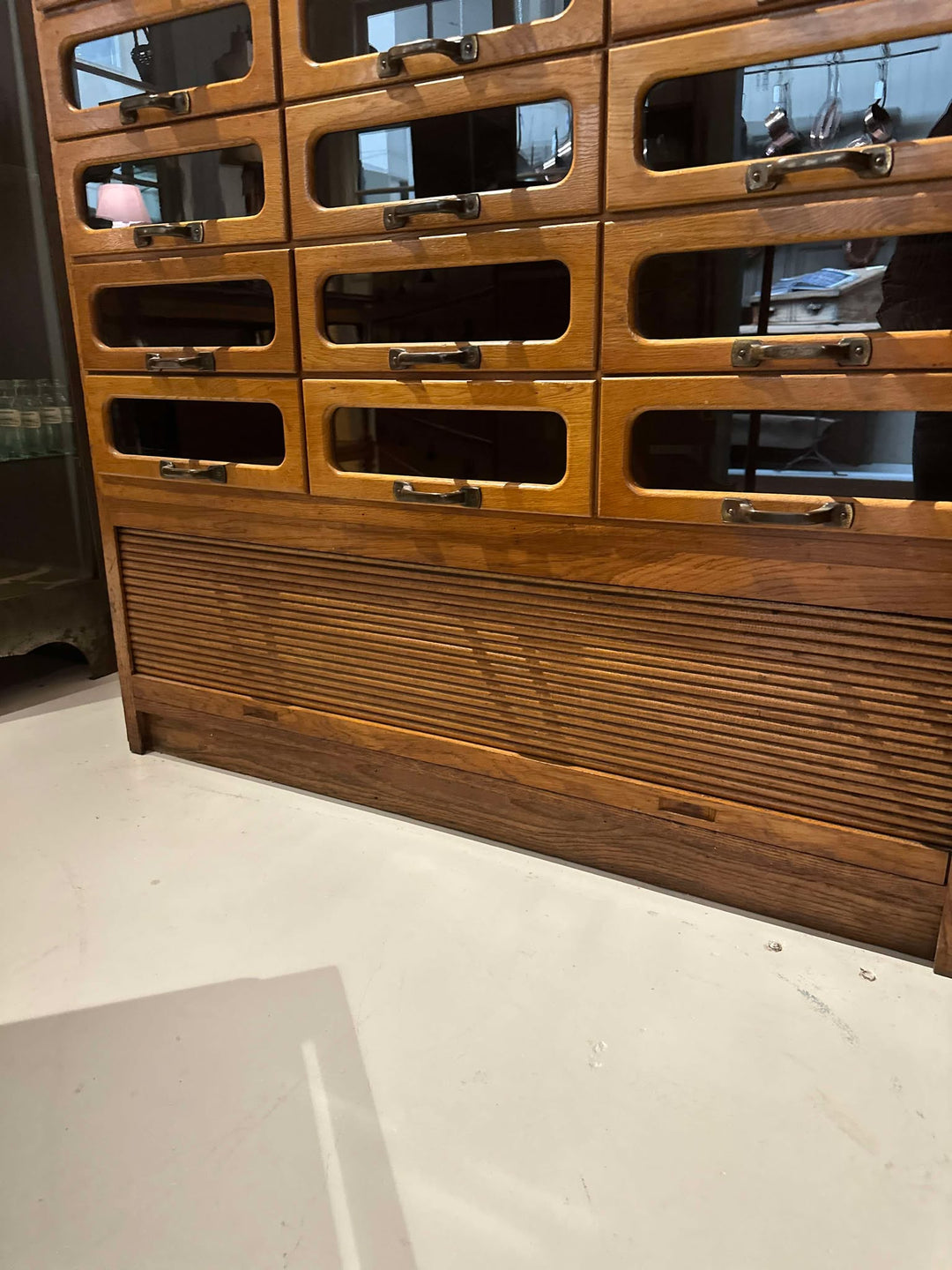 Large Vintage Haberdashery Drawers