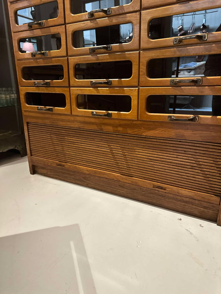 Large Vintage Haberdashery Drawers