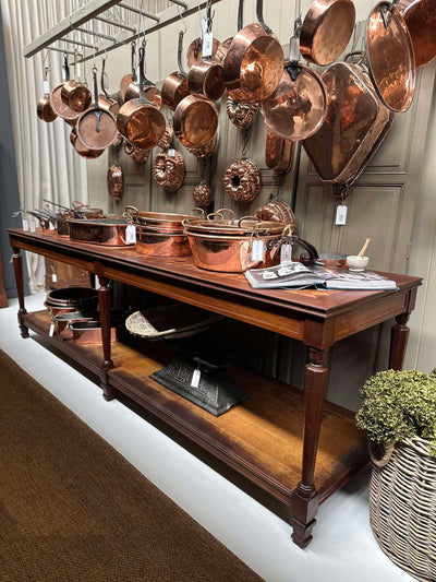 1920s French Parquetry Drapers Table