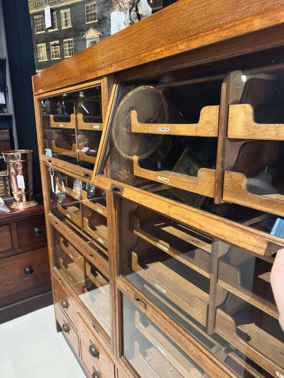 English Glazed Haberdashery Drawers