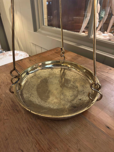 Large English Brass Cast Iron Scales