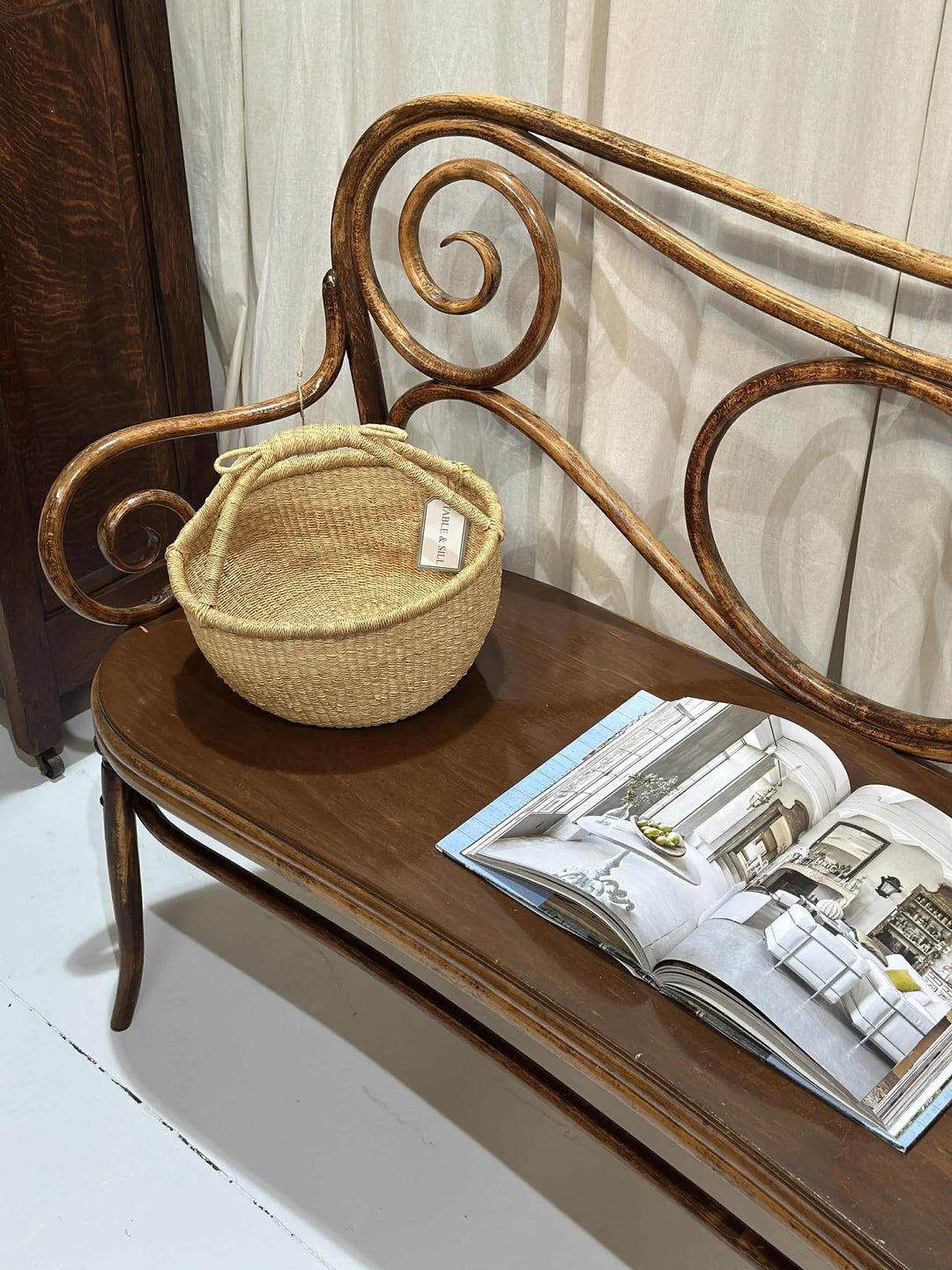 Antique Austrian Bentwood Sofa