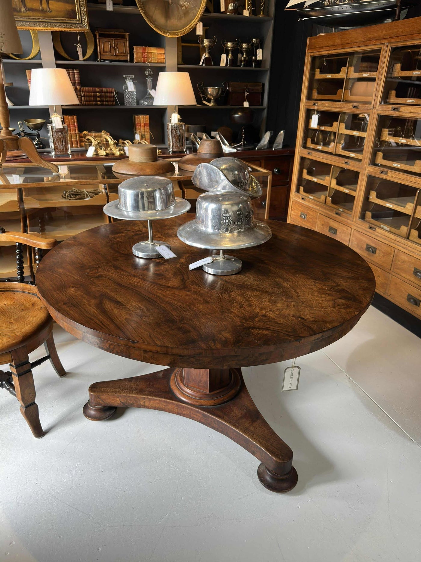 Mid C19th English Walnut Supper Table