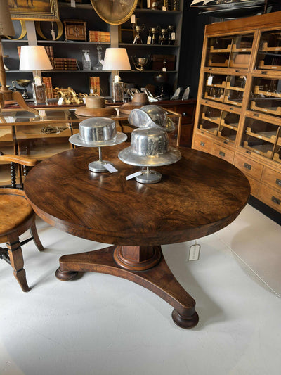 Mid C19th English Walnut Supper Table