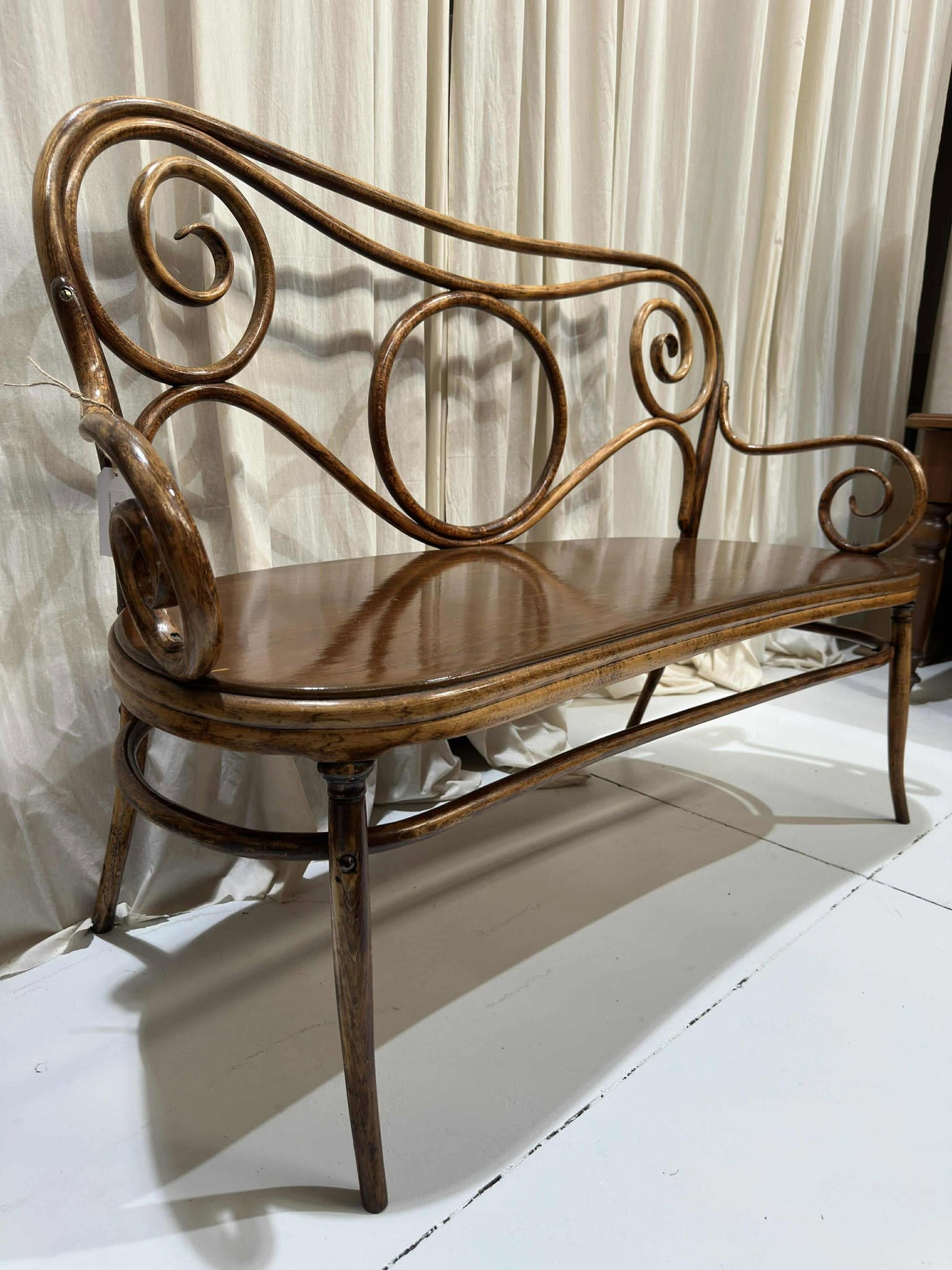 Antique Austrian Bentwood Sofa
